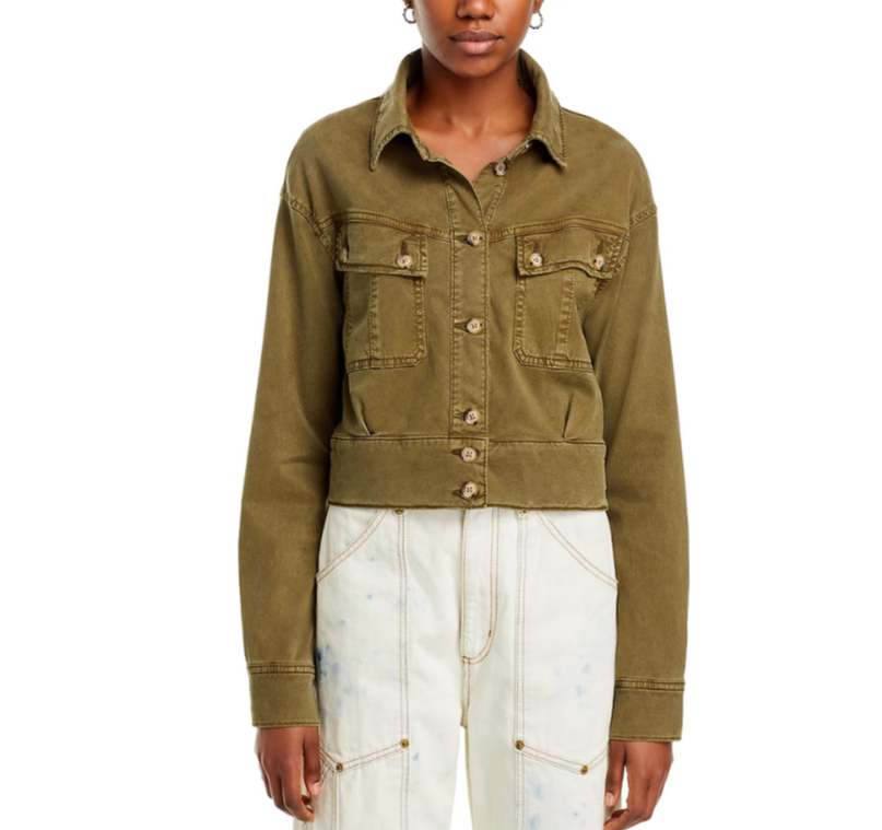 PAIGE Cerra Stretch Twill Jacket MSRP $259