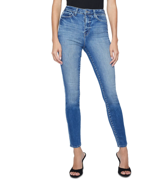 L'AGENCE Monique Ultra High Rise Skinny Jeans MSRP $275