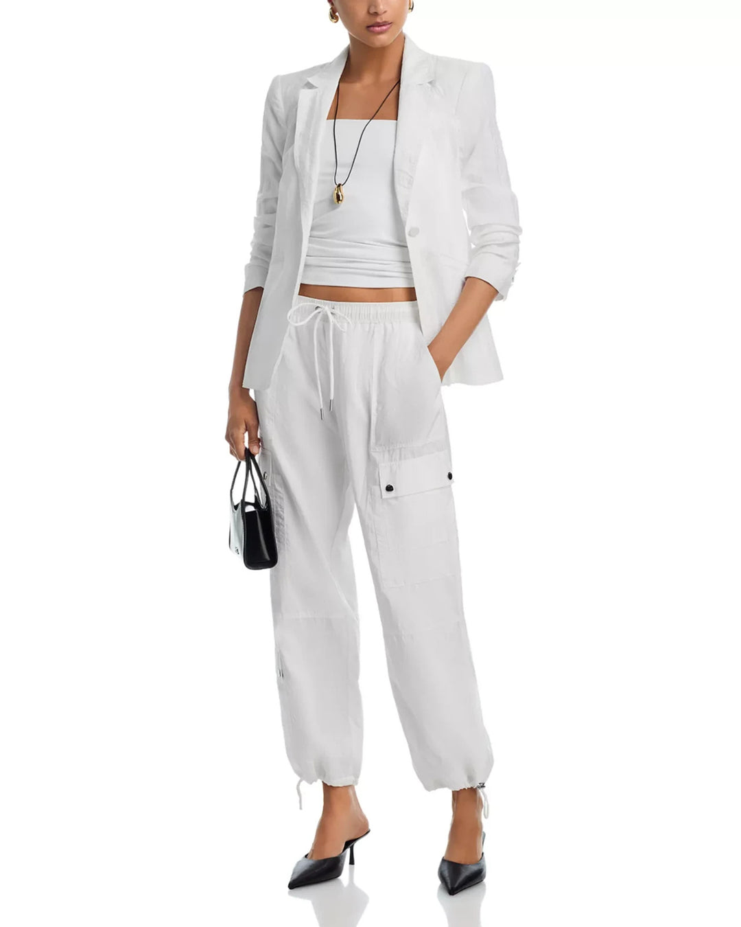 Cinq à Sept Tumbled Woven Khloe Blazer MSRP $395