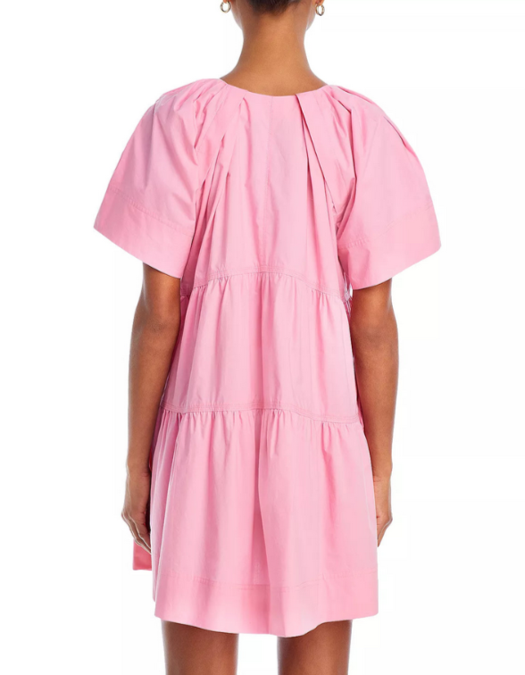 A.L.C. Camila Cotton Tiered Dress MSRP $395