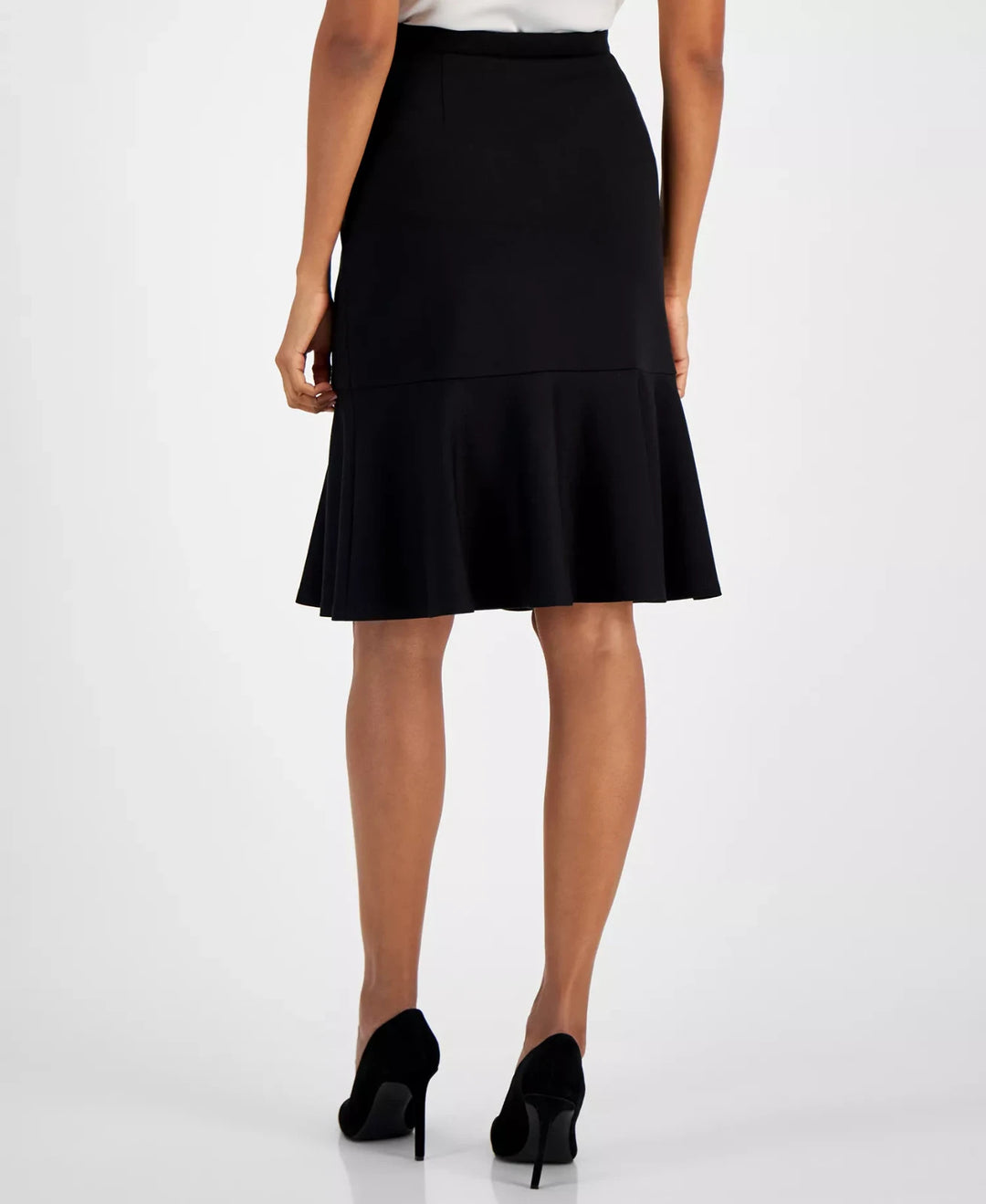 Kasper Women's Flounce-Hem Pencil Skirt MSRP $79