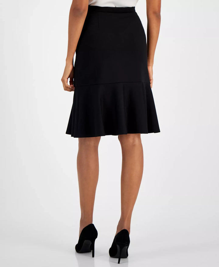 Kasper Women's Flounce-Hem Pencil Skirt MSRP $79