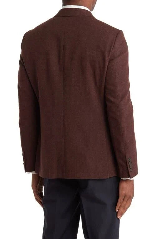 Calvin Klein Men’s Slim-Fit Wool Textured Sport Coat MSRP $375 # Size 38S