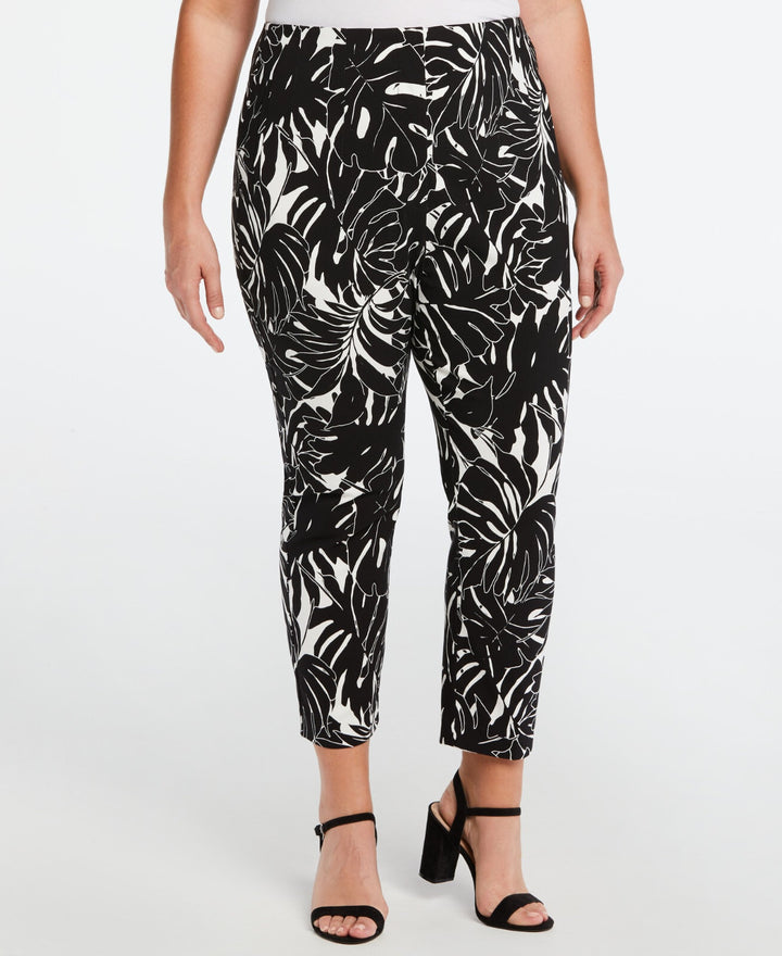 ELLA Rafaella Plus Size Supreme Stretch Straight Leg Ankle Pant MSRP $89
