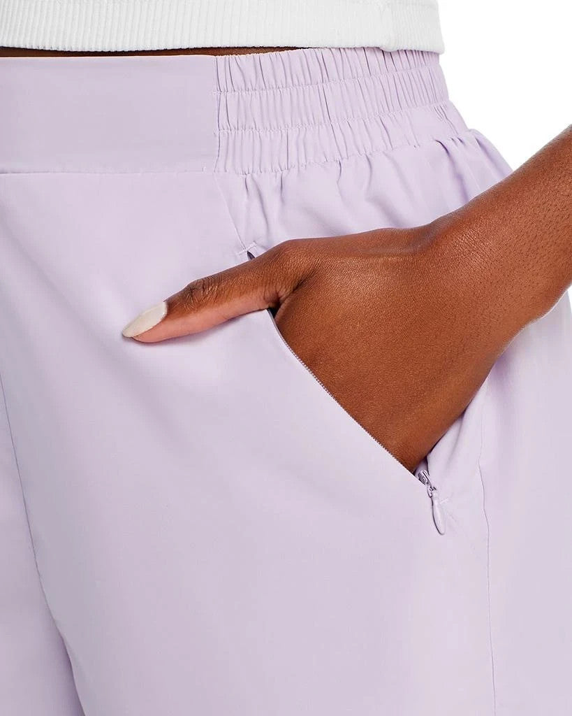 AQUA Athletic Flat Front Windbreaker Shorts MSRP $58