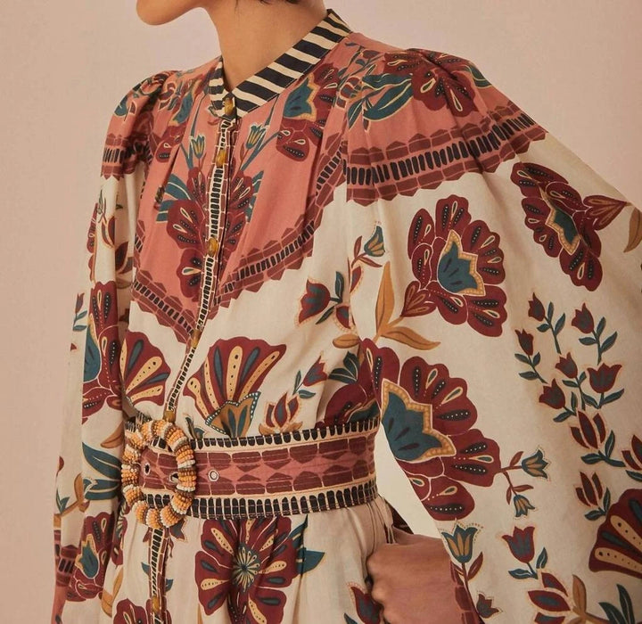 FARM Rio Riad Cream Mini Dress MSRP $248