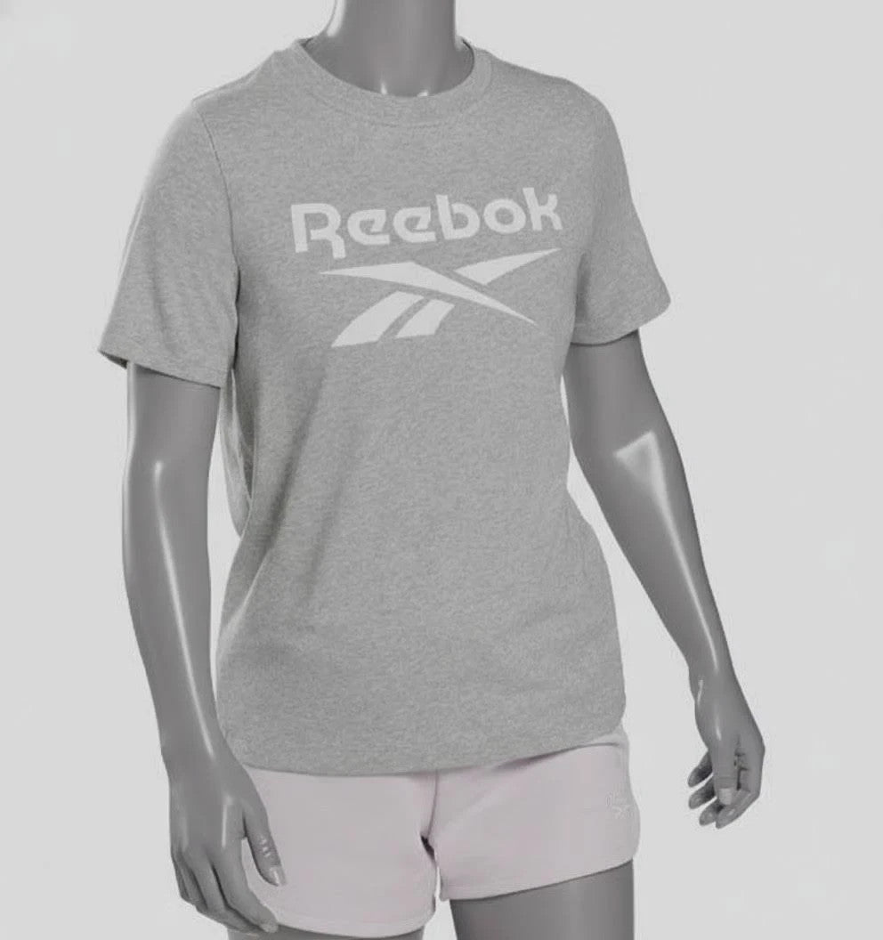 Reebok Women's Short Sleeve Logo Graphic T-Shirt MSRP $25