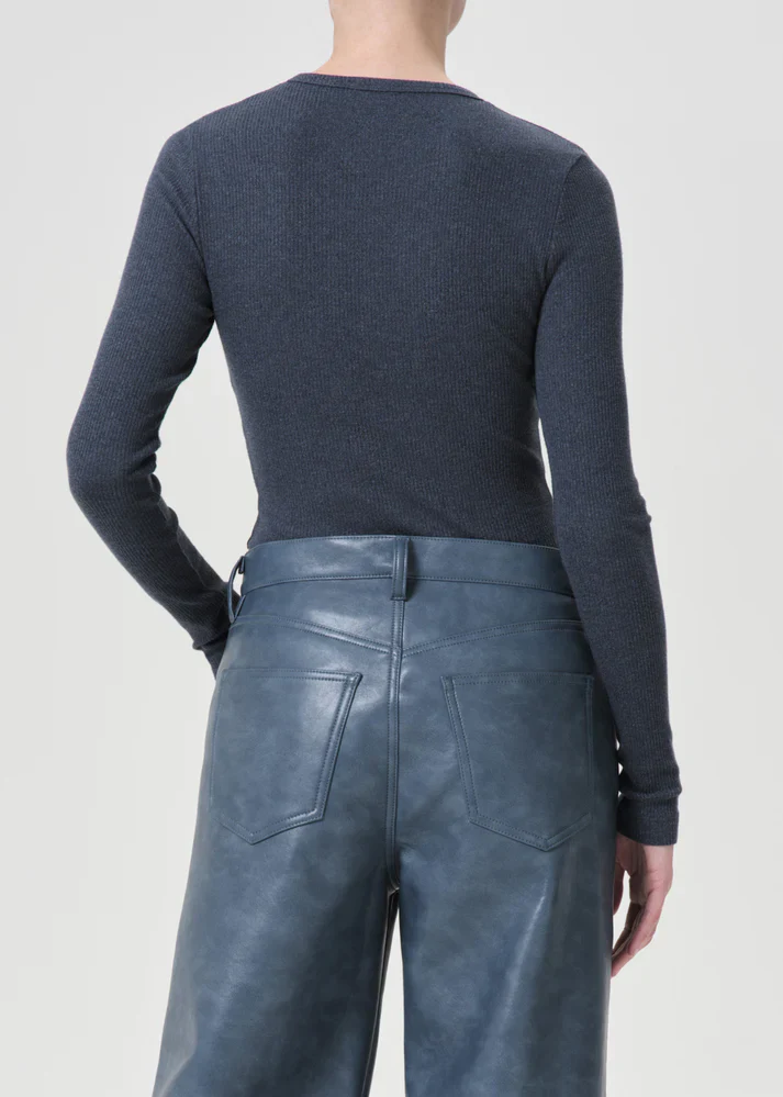 Agolde Delphi Slim Tee MSRP $138