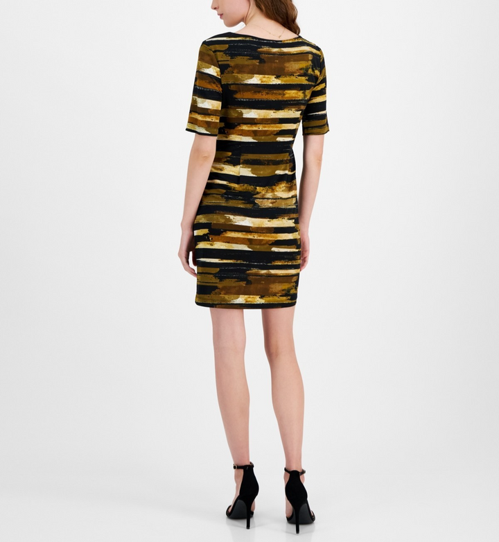 Connected  Zig-Zag-Print Dress MSRP $69