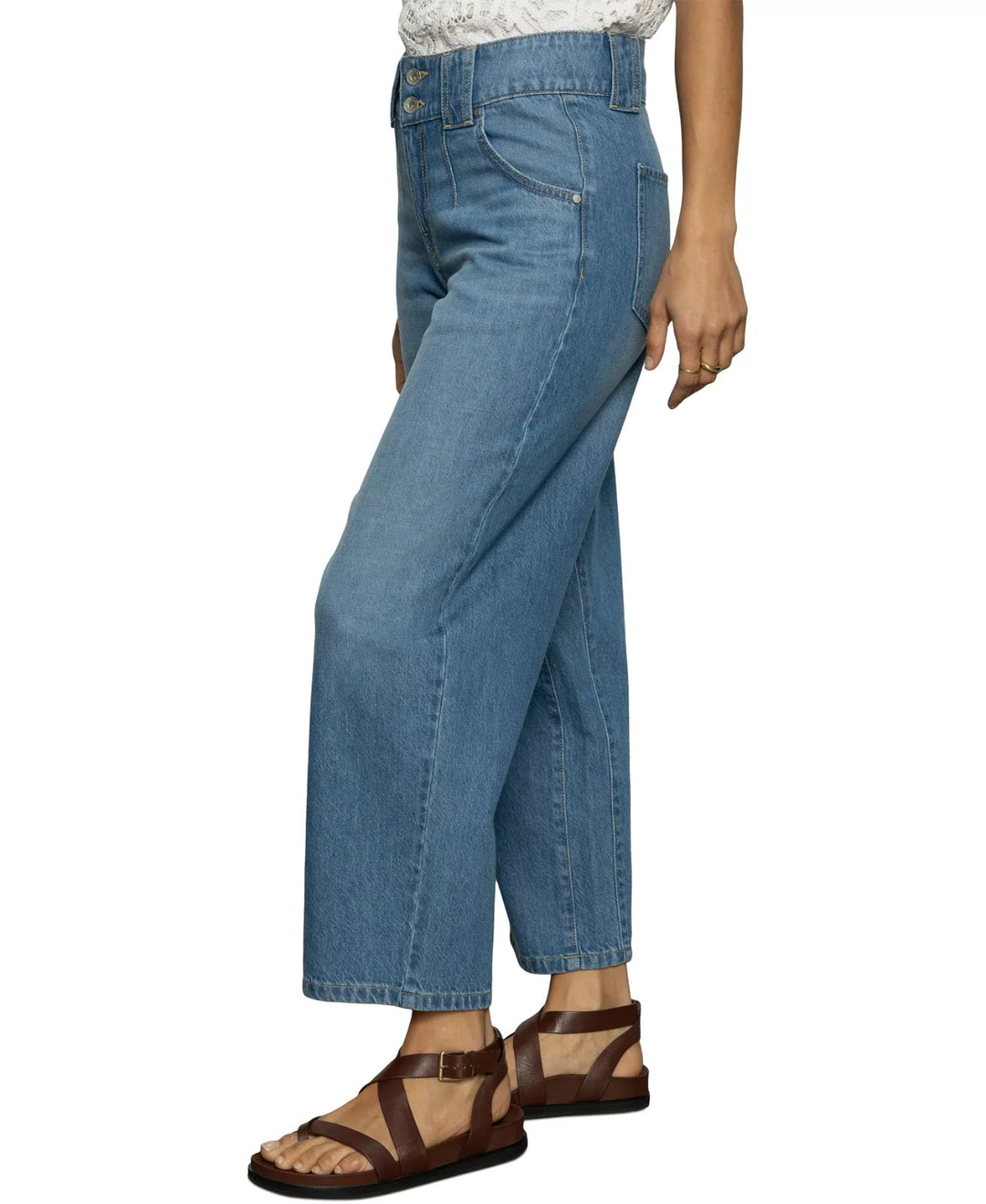 Sanctuary  Side Car Barrel Faded Jeans MSRP $139