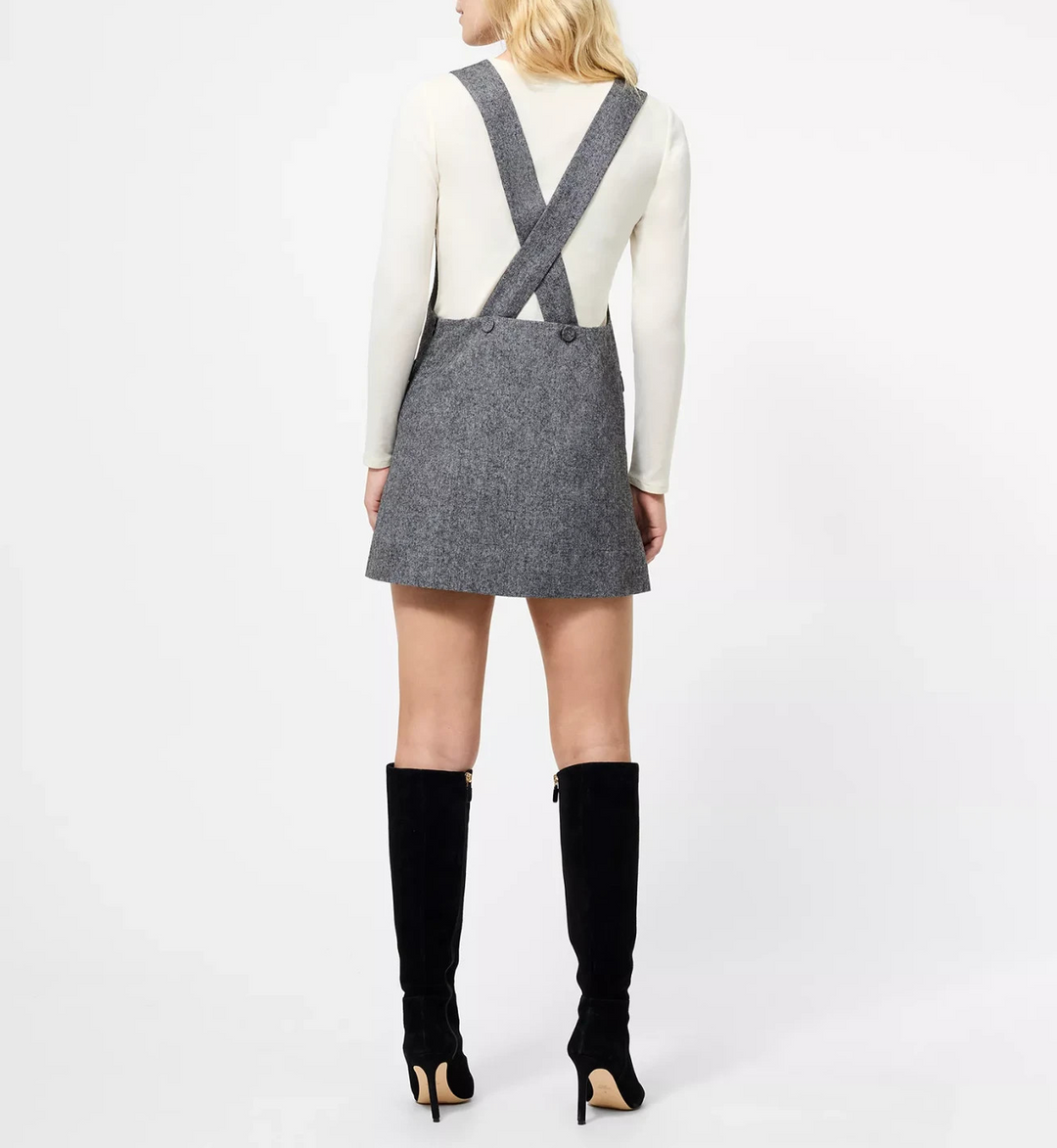 French Connection Women's V-Neck Shift Mini Dress MSRP $148
