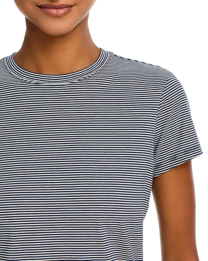 FRAME The Stripe Baby Tee MSRP $138