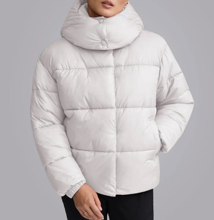 AQUA Athletic Cire Wonder Puffer Coat MSRP $148