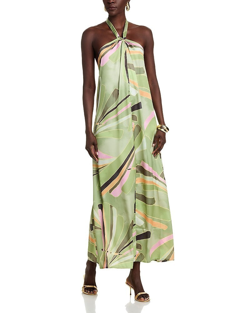 Elan Halter Maxi Dress MSRP $99