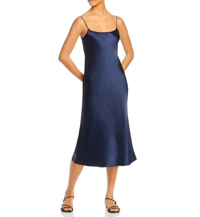 Vince Satin Slip Dress MSRP $295
