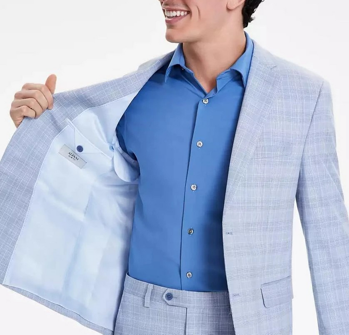 Alfani Men's Slim-Fit Stretch Solid Suit Jacket MSRP $360