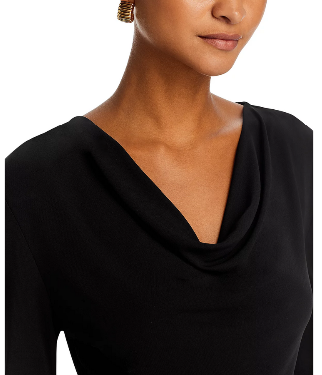 BOSS Eseyana Cowl Neck Top MSRP $168