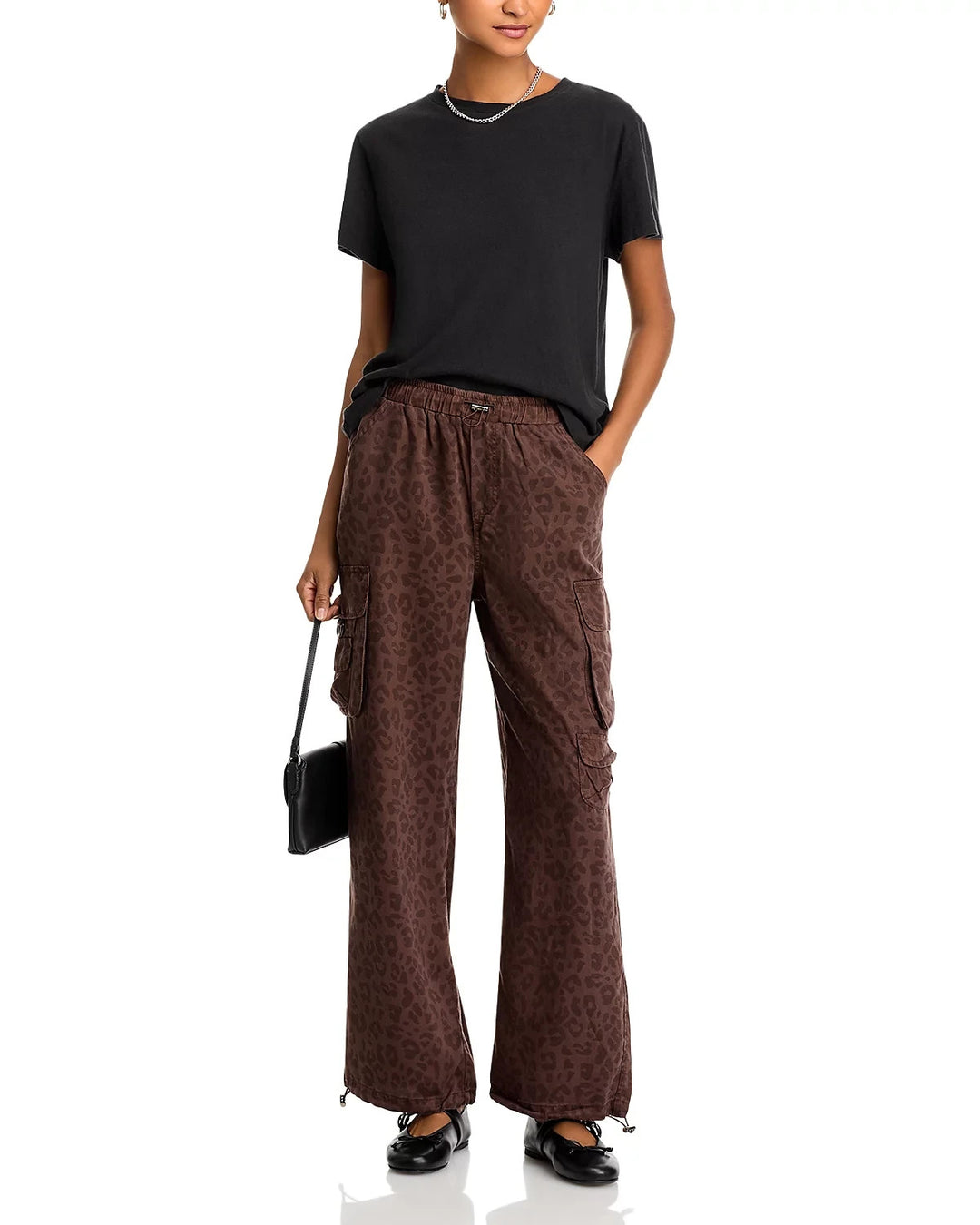 Vintage Havana Animal Print Cargo Pants MSRP $88
