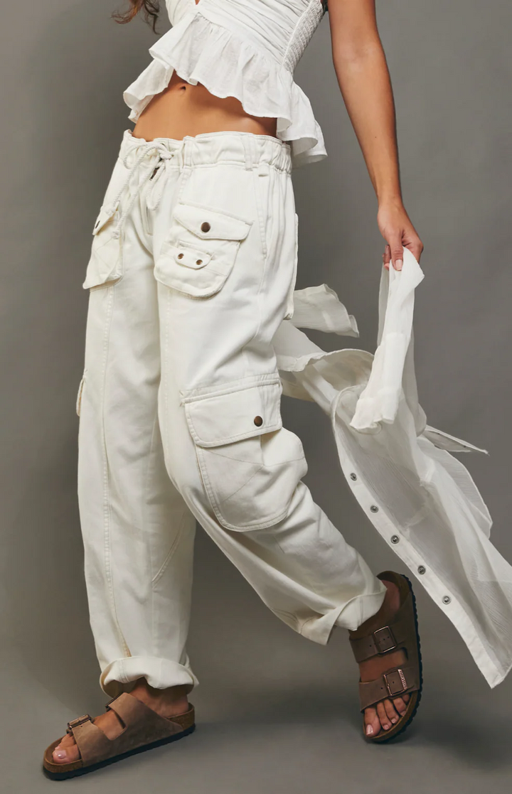 Free People We The Free Tahiti Cargo Pants MSRP $138