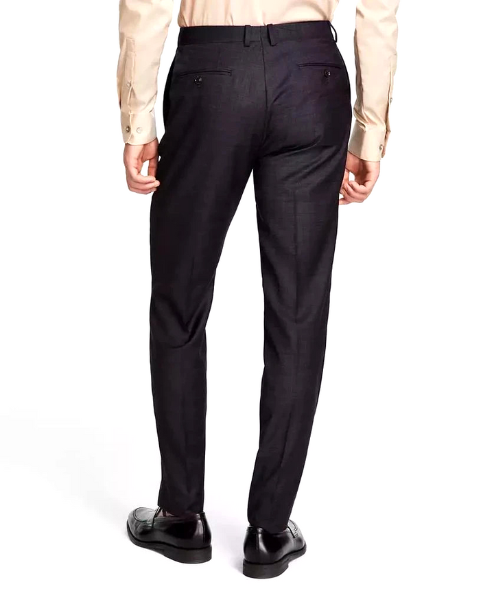 Calvin Klein Slim-Fit Wool-Blend Stretch Suit Pants MSRP $190
