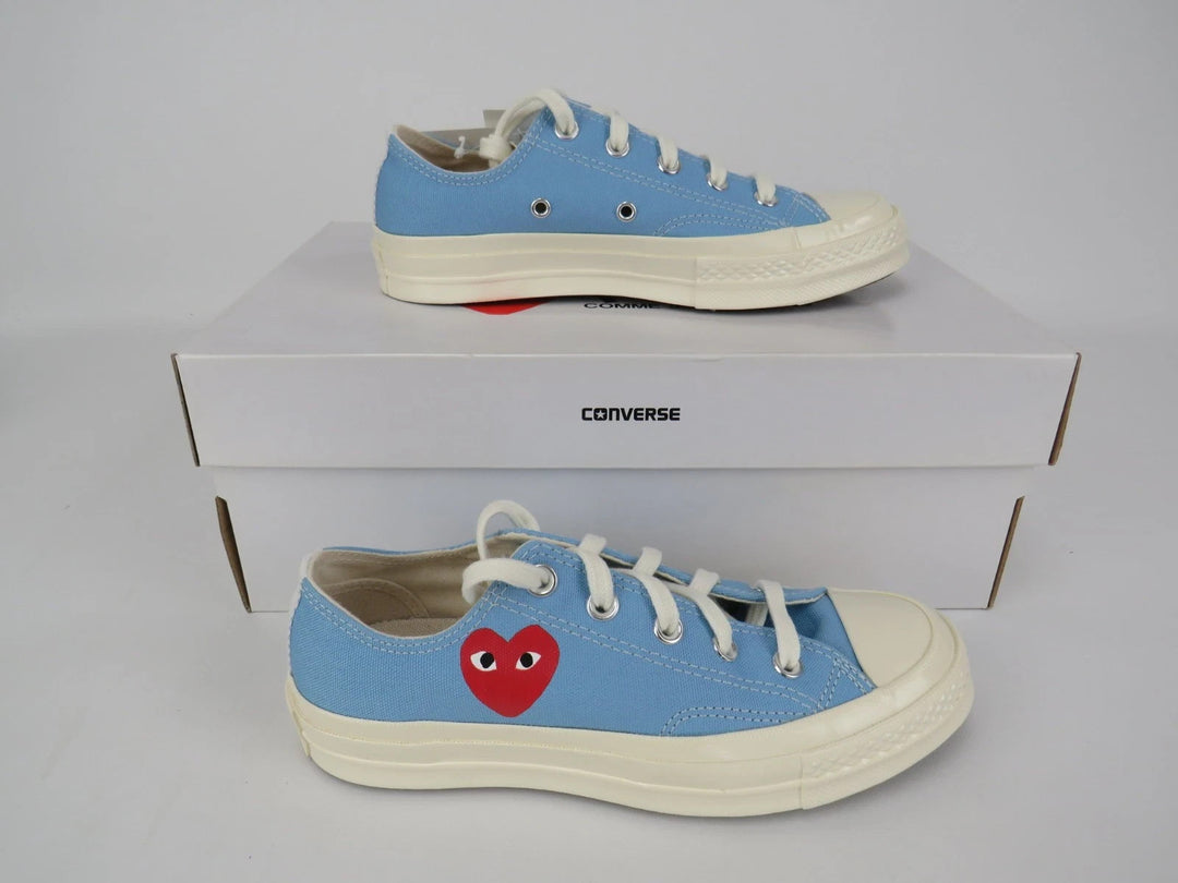 Converse x COMME des GARCONS PLAY Chuck 70 UNISEX Low Canvas Shoes