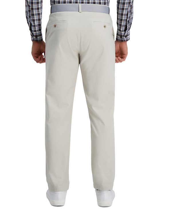 Haggar Men's Straight Fit Soft Chino Premium Dress Pant MSRP $80
