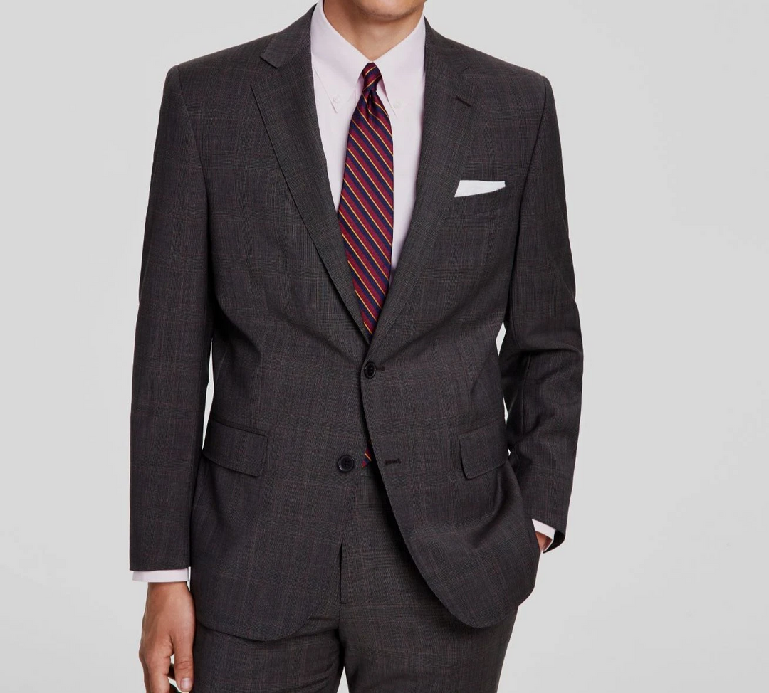 B by Brooks Brothers Men's Classic-Fit Stretch Pinstripe Jacket MSRP $450