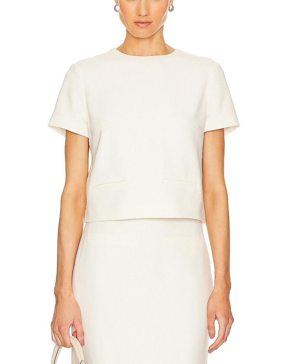 Theory Short Sleeve Pocket Top MSRP $265 N