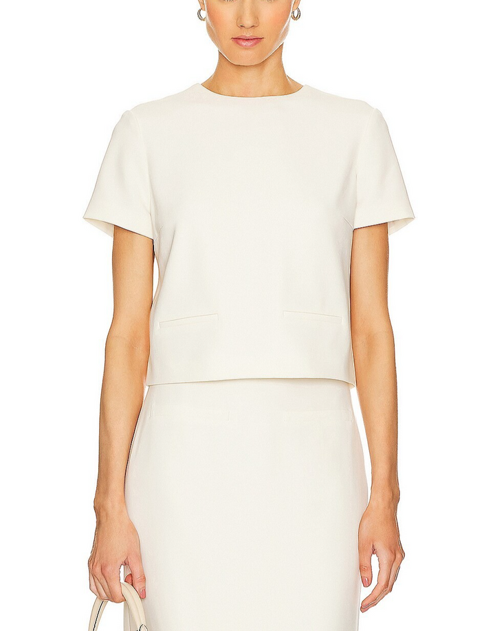 Theory Short Sleeve Pocket Top MSRP $265 N