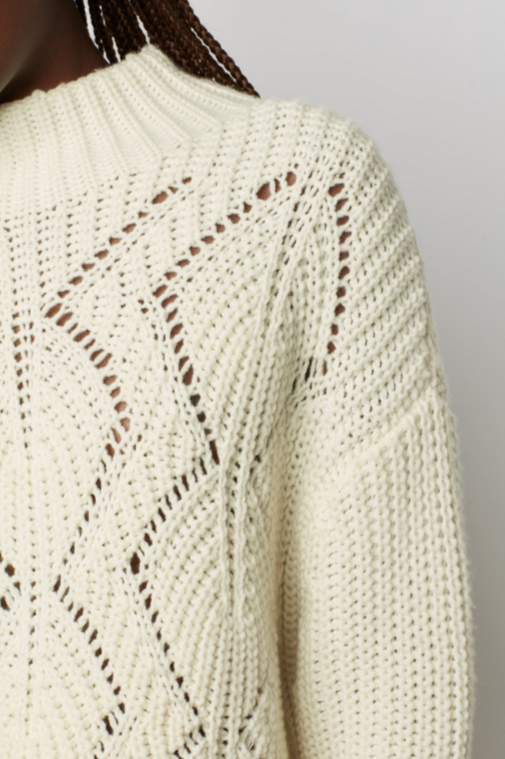 Gerard Darel Chunky Wool-Blend Sweater