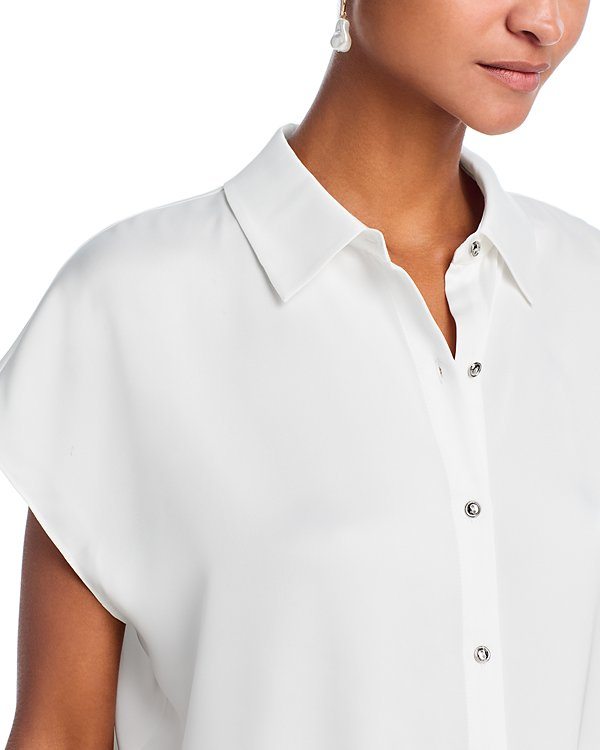 Ramy Brook Lucinda Button up Bodysuit MSRP $195