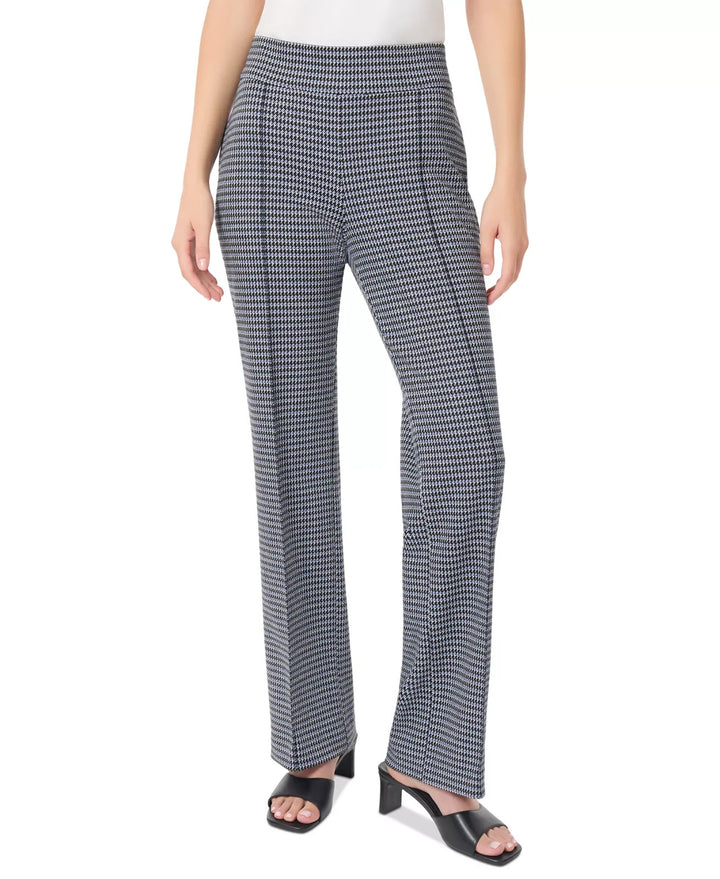 Jones New York Petite Printed Pull-On Seamed Wide-Leg Trousers MSRP $79
