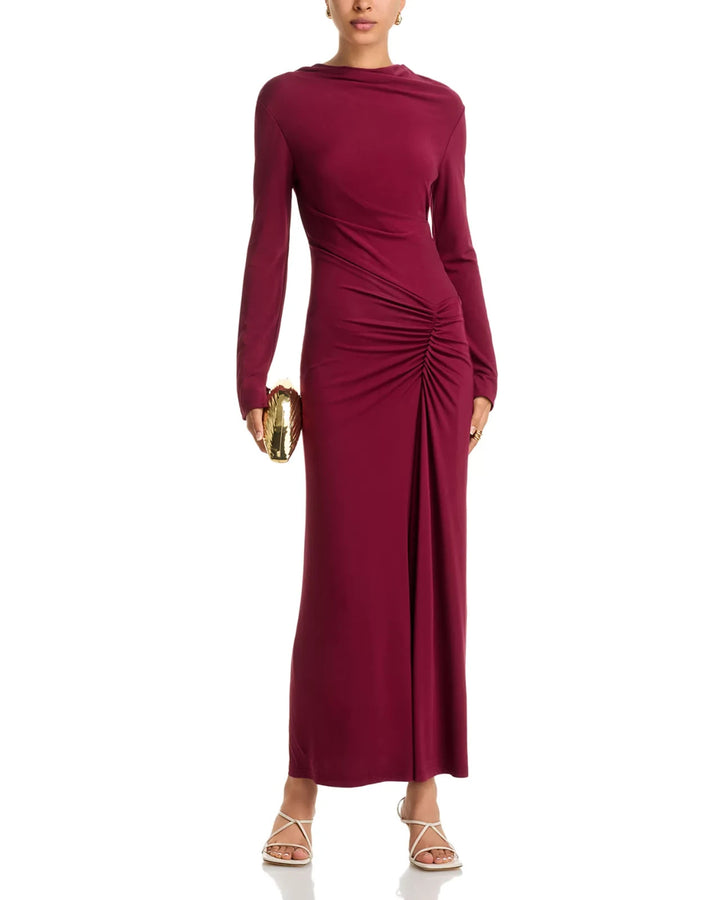 SIMKHAI Ferrera Long Sleeve Dress MSRP $645
