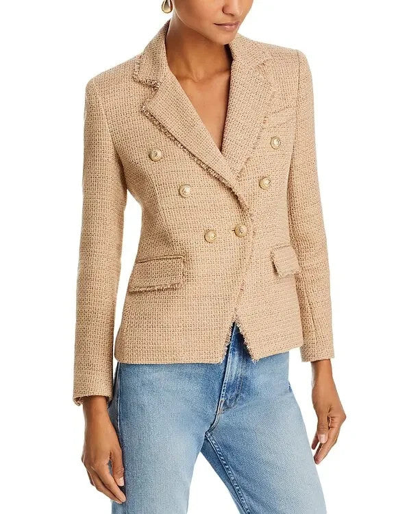 Generation Love Eliza tweed blazer MSRP $425
