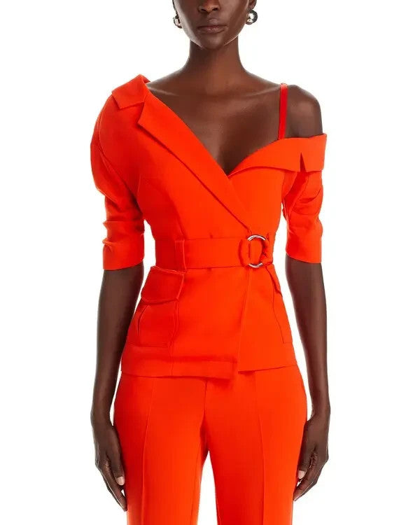 Cinq a Sept Katie One Shoulder Top MSRP $465