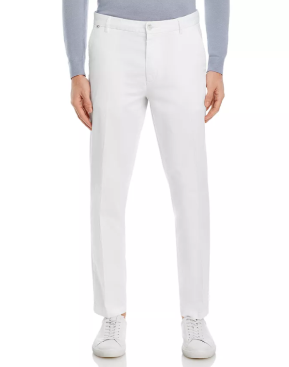 BOSS Kane Regular Fit Flat Front Trousers MSRP $158