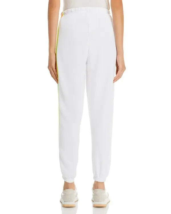 Aviator Nation Rainbow-Stripe Sweatpants MSRP $156