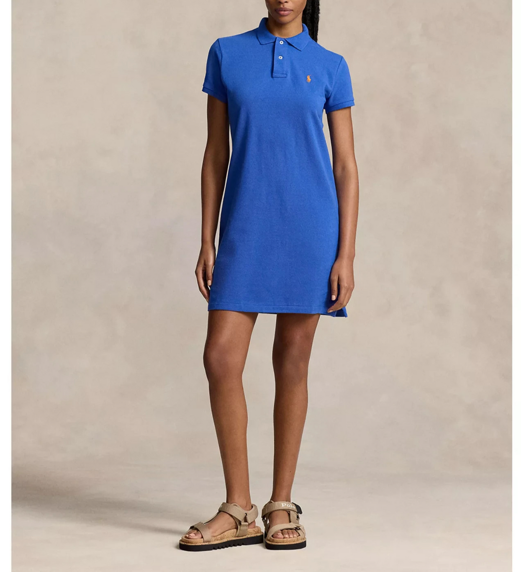 Polo Ralph Lauren Cotton Mesh Polo Dress MSRP $148