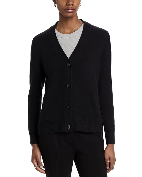 C by Bloomingdale's Cashmere Grandfather Cardigan MSRP $188