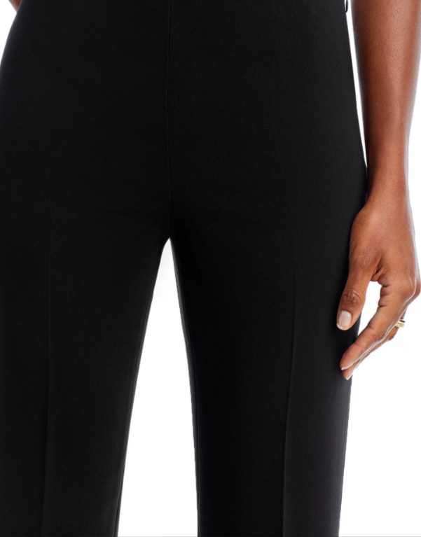 Theory Demitria Admiral Crepe Flared Pants MSRP $285