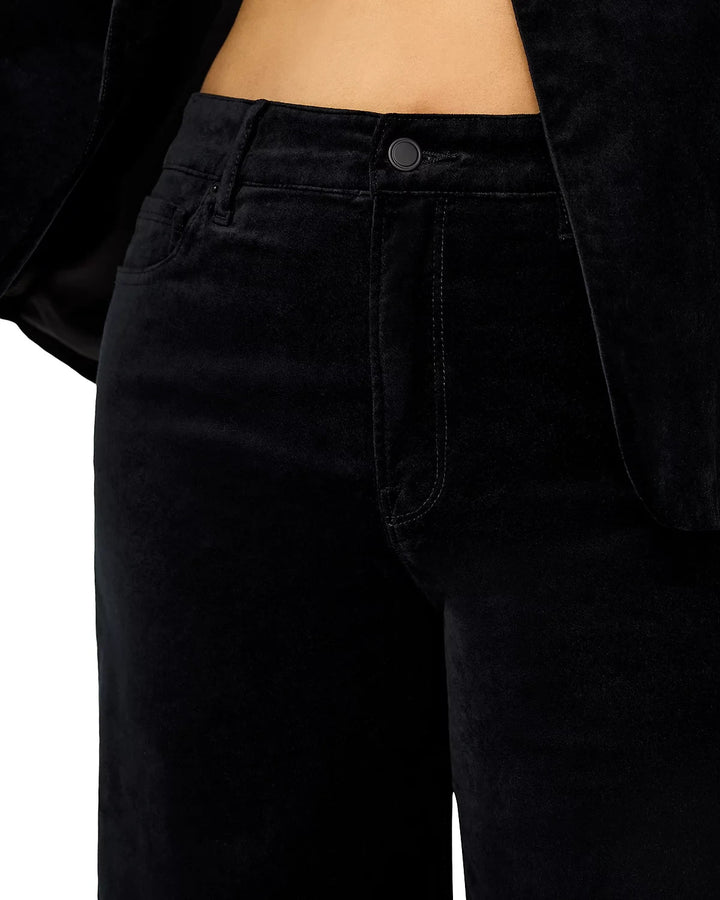 Good American Velvet Good Skate Wide Leg Jeans MSRP $189