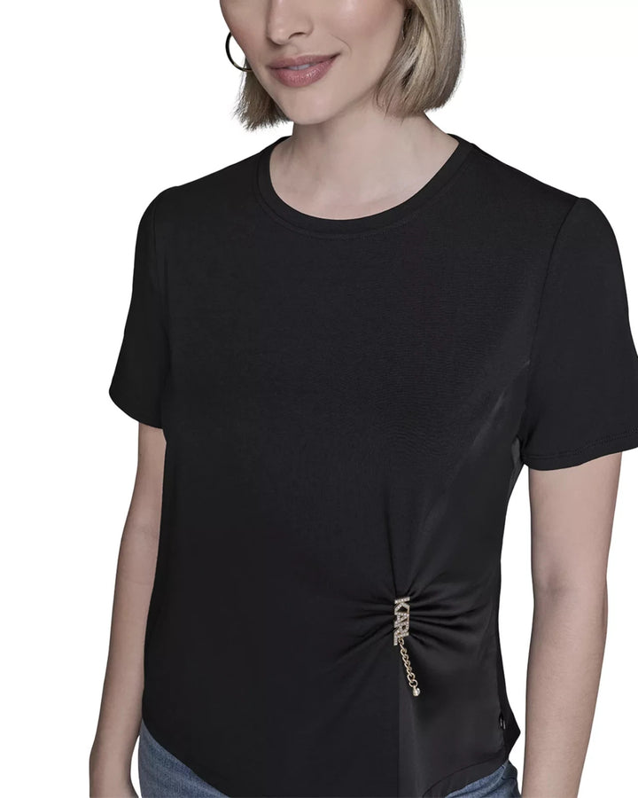KARL LAGERFELD PARIS Combo Tee MSRP $69