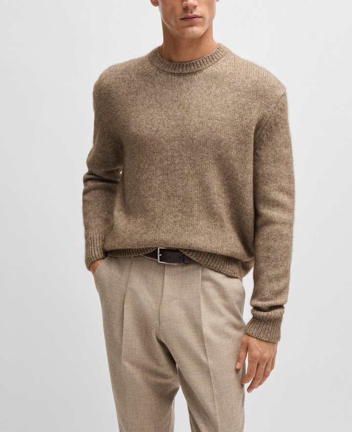 Boss Relaxed-fit sweater in wool MSRP $1095