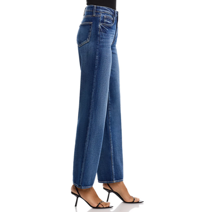 L'AGENCE Jones Ultra High Rise Stovepipe Straight Jeans MSRP $295