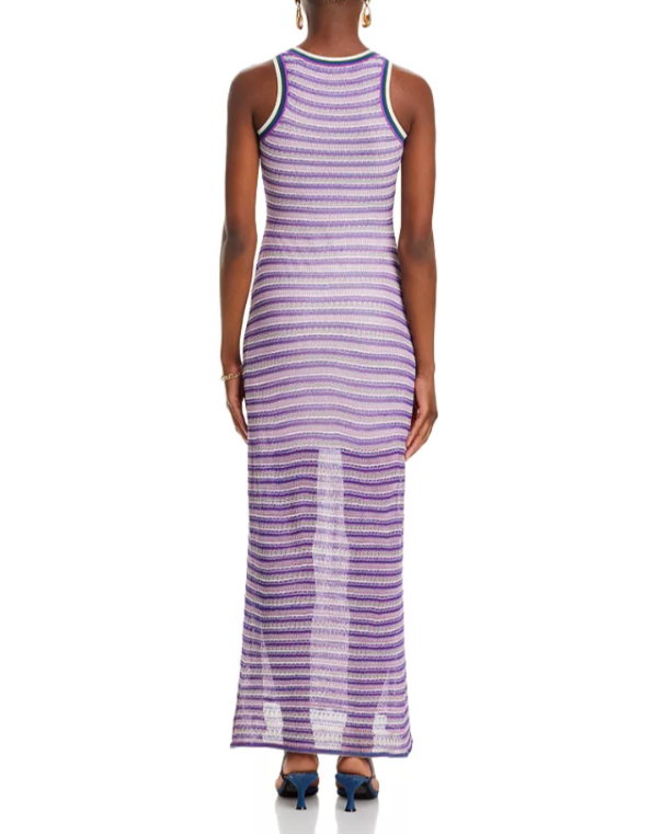 Veronica Beard Sivan Striped Maxi Dress MSRP $428