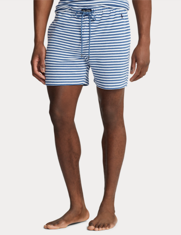 POLO Ralph Lauren Cotton Blend Terry Sleep Shorts MSRP $52
