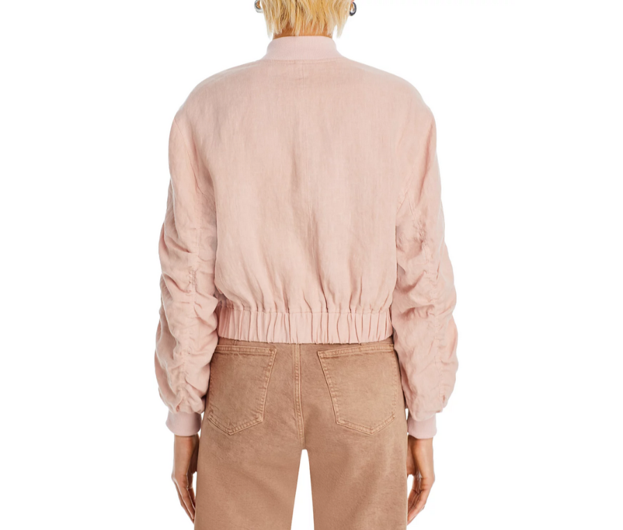 BLANKNYC Cropped Bomber Jacket MSRP $128