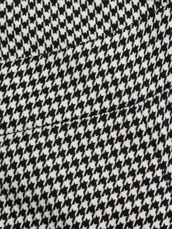 Toccin Women's Claire Houndstooth Crop Pants MSRP $395