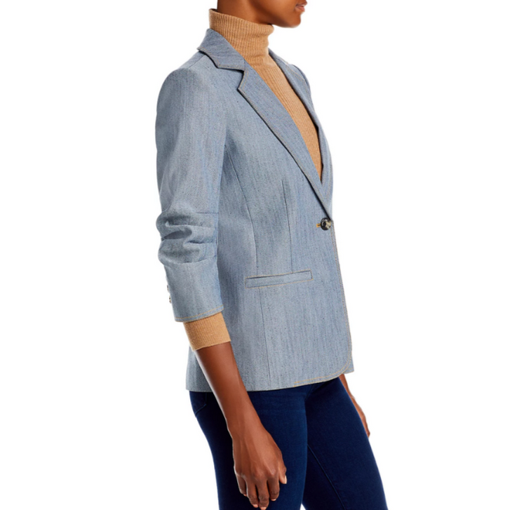 Cinq à Sept Khloe Denim Blazer MSRP $395