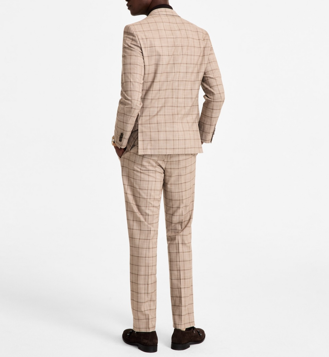 Nick Graham Men's Slim-Fit Stretch 2-piece Suit Size 38S x 32W MSRP $395